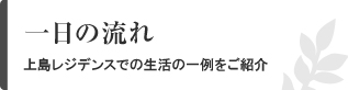 一日の流れ