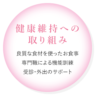 健康維持への取り組み